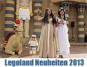 LEGOLAND Deutschland Resort startet am 23.03.2013 in die neue Saison 2013 mit den neuen Attraktion Schatzjagd im Reich der Pharaonen und Ritterburg im LEGOLAND Feriendorf (©Foto: MartiN Schmitz)