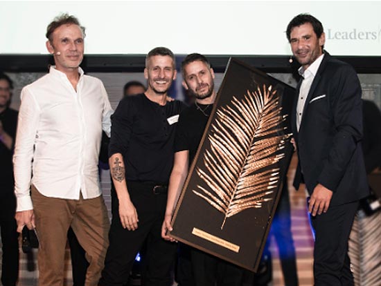 Die Gewinner der Goldenen Palme: David und James Ardinast (Bar Shuka, Frankfurt/Main)